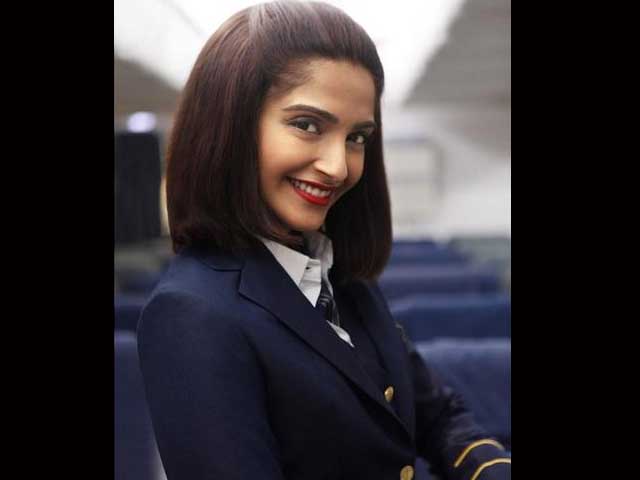Sonam in uniform for biopic